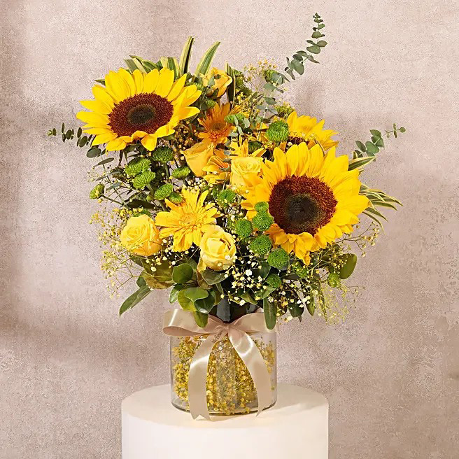 Radiant Sunflower Symphony